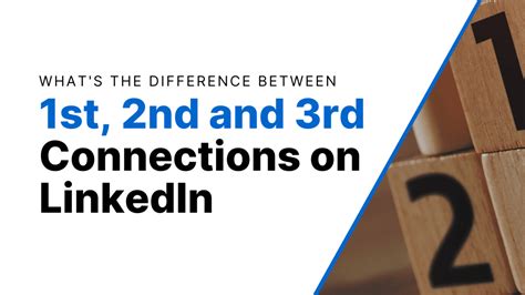 Decoding LinkedIn: 1st, 2nd and 3rd Degree Connections.